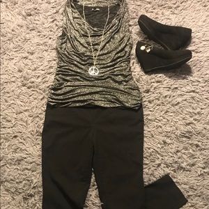 Express shimmery shirt